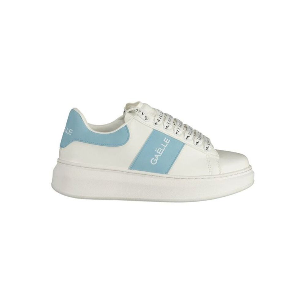 Gaelle Paris Bianco Polyurethane Women Women's Sneaker